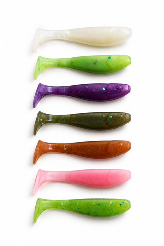12x gummifische cm - gummifische, 3,5