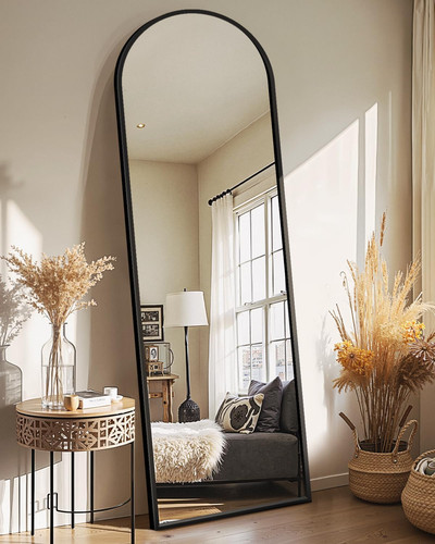 Delma arched mirror - mirror, full