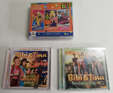 5 Hörspiel CDs - 2x Bibi & Tina, 3x Die drei !!!, Hörspiele zu Filmen
