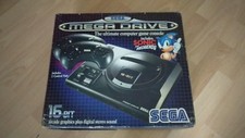 SEGA MEGA DRIVE KONSOLE 16 BIT TURTLES HYPERSTONE HEIST STREET FIGHTER SONIC