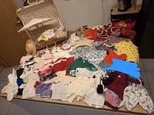 Puppenkleidung, Großes Paket Mit Koffer, Für Puppen Von 20 Bis 45cm, für Sammler