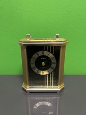 Hanhart Kaminuhr Quarz Messing