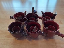 Traumfeuer Feuerzangenbowle 24 teilig insgesamt 6 Sets Komplett Tassen