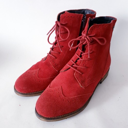 Damen boots wildleder - boots, 37