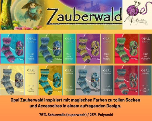 Opal zauberwald 100g - "opal, zauberwald"