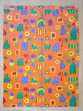 2 Baumwoll-Gardinen für