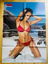 Poster FHM XL-Format COLLIEN FERNANDES - selten  83 cm x 59 cm - aus Sammlung
