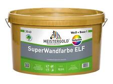 Profi Super Wandfarbe Meistergold 3060 weiß gut deckend 12,5 l Malerqualität