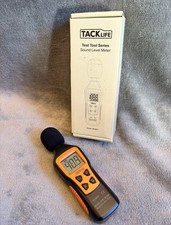 Tacklife Schallpegelmessgerät tragbares Dezibelmessgerät Modell MLM02
