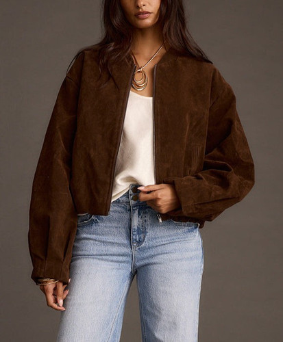 Damen oversized dunkelbraun - damen,