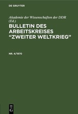 Bulletin des Arbeitskreises