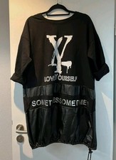 Tunika Shirt Schwarz Weißer