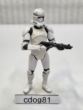 Star Wars "Clone Trooper" mit Waffe und dreckigem Aussehen, Hasbro 2004