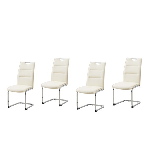 Schwingstuhl 4er set creme - schwingstuhl,