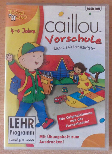 Caillou vorschule jahre - vorschule, 4-6