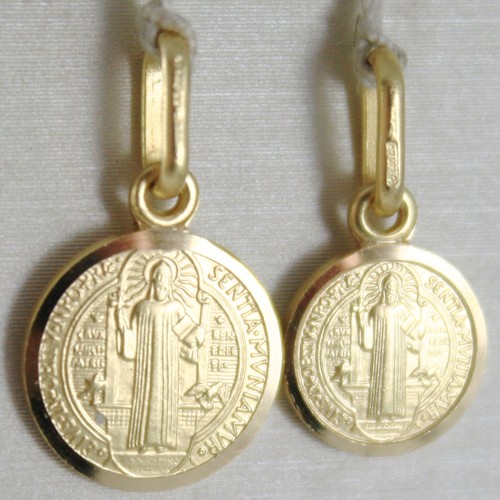 Anhänger medaille gelbes gold - anhänger,