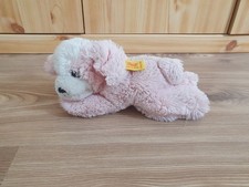 Steiff Teddybär Plüsch Pink Liegend 5660/18 | Quietscht