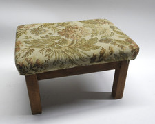 Alter Holz Schemel  Fusshocker