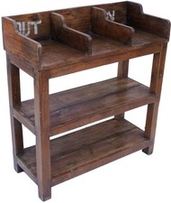 Rustikales Bücherregal