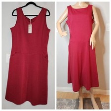 NWT Spiegel Size 16 Red Ponte