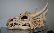 Drachenkopf Drachenfigur Deko