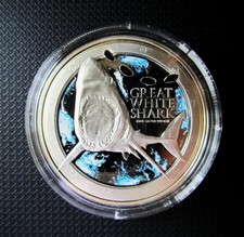 Niue 2012 $2 Great White Shark