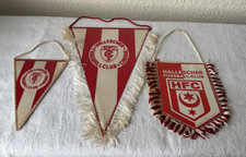 3 WIMPEL  HALLESCHER FUSSBALLCLUB CHEMIE     /  DDR Fußball Wimpel