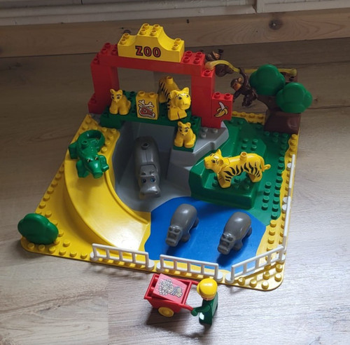 Lego duplo zoo - lego, vintage