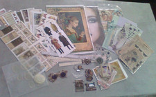 La Blanche Bastelset , Decoupage, Epoxy sticker , Embossed  ,Stempel ,Folien