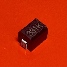 [2x] WE-GF Würth Wire Wound Inductor 330µH 10% 85mA 14mΩ 120V SMD