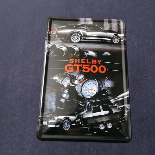 Blechschild ford mustang - ford,