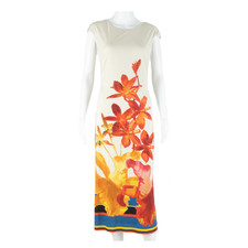 ISSA Lined Tageskleid Midi