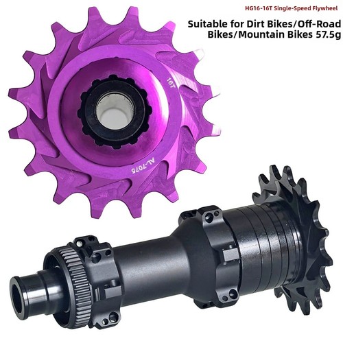 16t single speed freilauf - single,