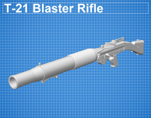 Blaster rifle 128cm - blaster,
