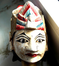 alte Marionette-Bali Stab