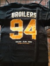 "BROILERS" Düsseldorf Band Shirt Schwarz Gr M Top Zustand