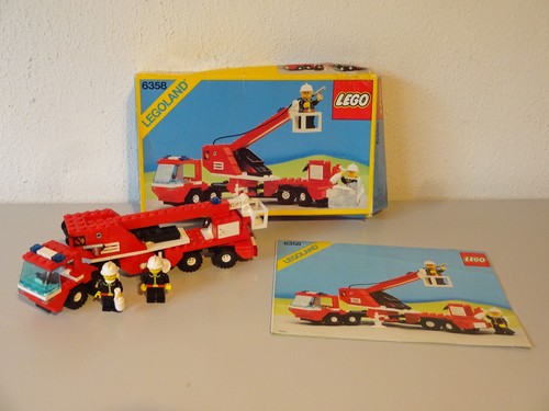 Lego 6358 drehleiterwagen - 6358,