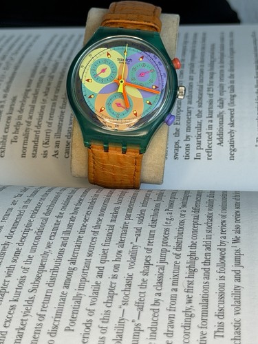 Swatch chrono 1992 green - swatch,