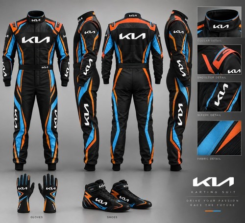 Kart rennanzug mit - kart,