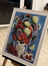 acrylbild handgemalt neu