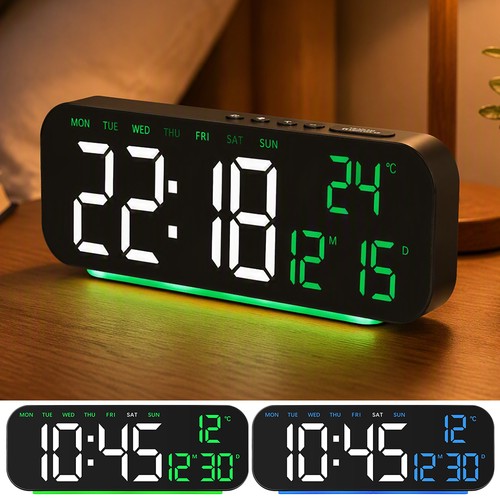 Digitaler led wecker - led,