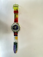 Swatch Chrono „ Sun Garden „ SEG100 neu 1996