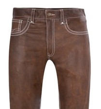 LEDERHOSE antik braun