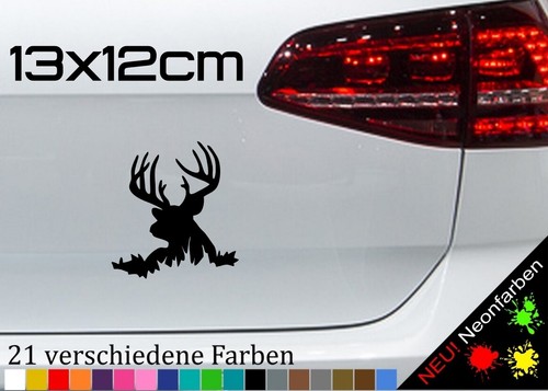 Hirsch aufkleber dickicht - hirsch,