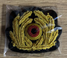 Wasserschutzpolizei WSP MARINE Mützenkranz mit Kokarde handgestickt 7cm x 6cm