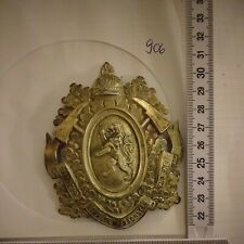 (906) Feuerwehr Mainz Helmschild Zierrat Pickelhaube Helmemblem Feuerwehr