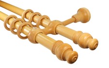 Gardinenstangen 2-läufig aus