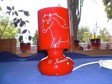 Ikea Vasenlampe Lykta Glas rot