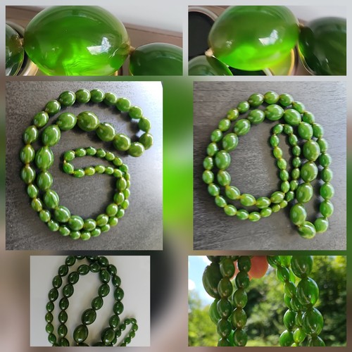 Antike bakelit collier - bakelit,
