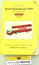 2001 Neuer Gelber Katalog Holger Wanner Marktpreis Verlag HH3 å